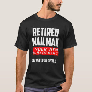 Remüde Mailman Post Office Postman T-Shirt