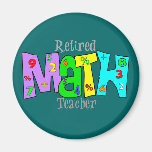 Remüde Math Teacher Geschenke Magnet