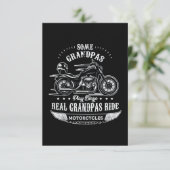 Remüde Motorrad Karte (Stehend Vorderseite)