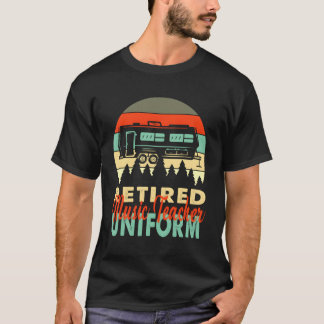 Remüde Musiklehrer Uniform Rv Camg Retiret T-Shirt