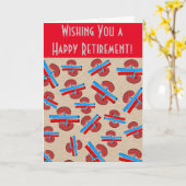 Remüde Nephrologe Grußkarte Rot Karte (Gelbe Blume)