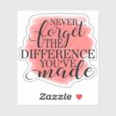 Remüde Nurse Aufkleber (Blatt)