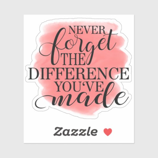 Remüde Nurse Aufkleber (Blatt)