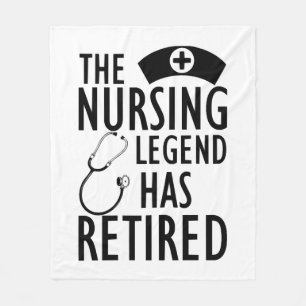 Remüde Nurse - Die legendäre Pflege hat sich b Fleecedecke