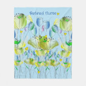 Remüde Nurse Fleece Blanket Light Blue (Vorderseite)
