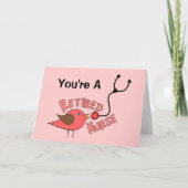 Remüde Nurse Geschenke Karte (Vorderseite)