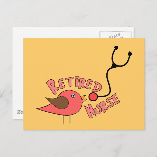 Remüde Nurse Geschenke Postkarte (Vorne/Hinten)