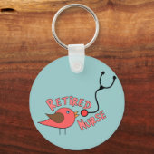 Remüde Nurse Geschenke Schlüsselanhänger (Vorderseite)