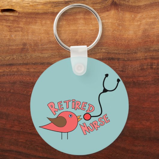 Remüde Nurse Geschenke Schlüsselanhänger (Vorderseite)