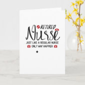 Remüde Nurse Great Gift Remüde Nurse Karte (Gelbe Blume)