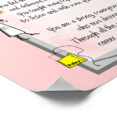 Remüde Nurse Leinwand Art Gedicht von Gail Gabel,  Poster (Ecke)