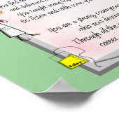 Remüde Nurse Leinwand Art Gedicht von Gail Gabel,  Poster (Ecke)