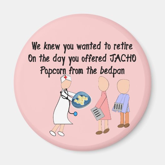 Remüde Nurse Story Art Geschenke Magnet (Vorne)