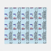 Remüde Nurse Story Art JACHO   Fleecedecke (Vorderseite (Horizontal))