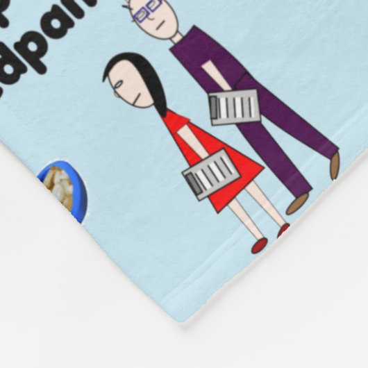 Remüde Nurse Story Art JACHO Fleecedecke (Ecke)