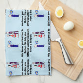 Remüde Nurse Story Art JACHO Geschirrtuch (Viertel Falte)