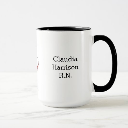 Remüde Nurse Tasse (Rechts)