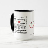 Remüde Nurse Tasse (Vorderseite Links)
