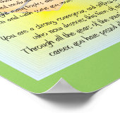 Remüde Nurve Art Poster & Poem (Ecke)