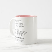 Remüde Oma Grandkids Zweifarbige Tasse (Vorderseite Links)