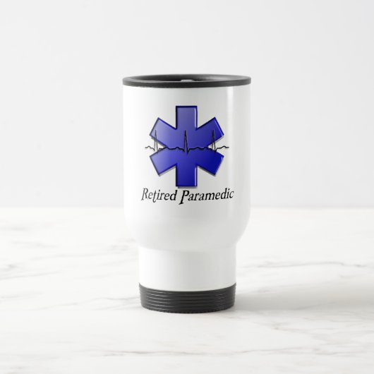 Remüde paramedic Geschenke Reisebecher (Mittel)