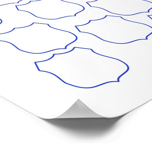 Remüde Polizeibeamte Glückwunsch Poster (Ecke)