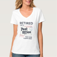 Remüde Postal Worker Happy Hour Funny