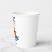 Remüde Postarbeiter Custom Mailman Retirement Pappbecher (Links)