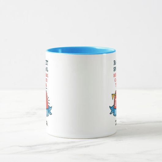 Remüde Postarbeiter Custom Mailman Retirement Tasse (Zentrum)