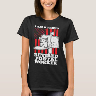 Remüde Postarbeiter Liebe Mailman Retirement DA1 T-Shirt