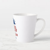 Remüde Postarbeiter Mailman Pensionierung Keepake Milchtasse (Rechts)