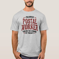 Remüde Postarbeiter Mailman Retirement Funny