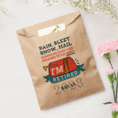 Remüde Postarbeiter Mailman Retirement Party Geschenktütchen (Versiegelt)