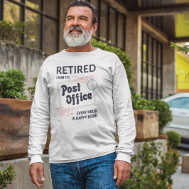 Remüde Postarbeiter Rentirement Mailman Funny T-Shirt