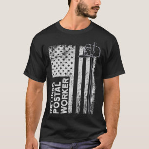 Remüde Postarbeiter Scoring Mailman Retirement D T-Shirt