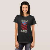 Remüde Postarbeiter Teammate Mailman Retirement T-Shirt (Vorne ganz)