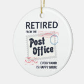 Remüde Postarbeiterrente Mailman Keepake Keramik Ornament (Links)