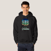 Remüde Reisen Agent Vollzeit Großmutter Hoodie (Vorne ganz)