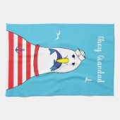 Remüde Sailor Ex Mariner Seagull Charakter Handtuch (Horizontal)