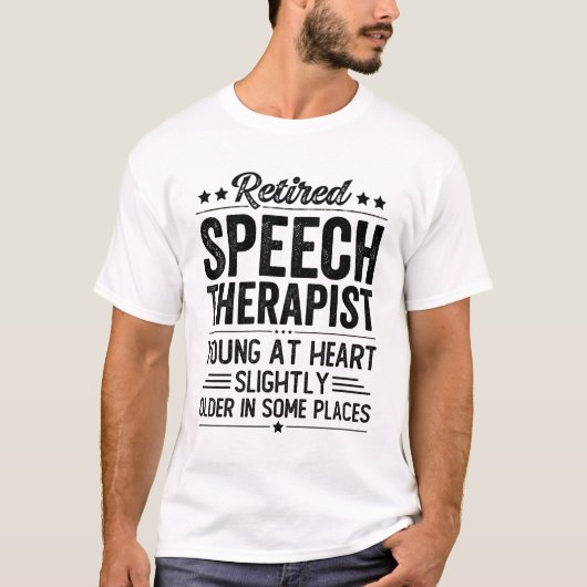 Remüde-Sprechtherapeut T-Shirt (Vorderseite)