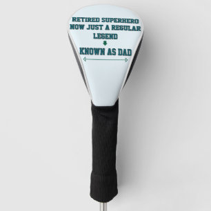 Remüde Superhero jetzt nur noch eine regelmäßige L Golf Headcover