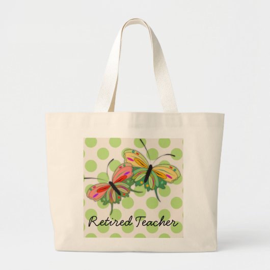 Remüde Teacher Tote Bag Jumbo Stoffbeutel (Vorne)