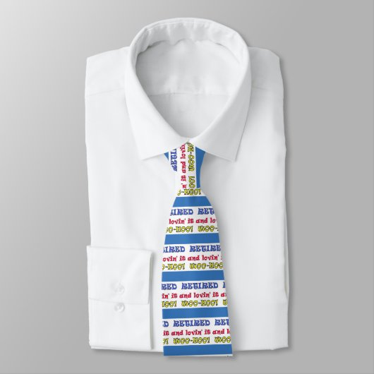 Remüde und Lovin' It Neck Tie Krawatte (Gebunden)