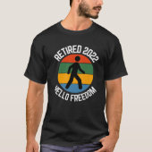 Remüde Walker 2022 Hallo Freiheit Walking T-Shirt (Vorderseite)