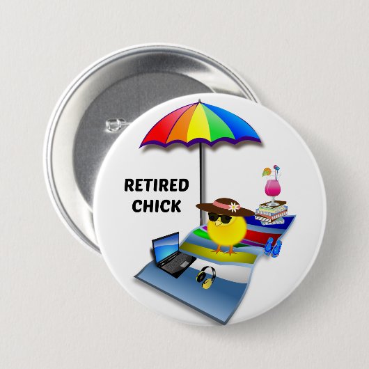 Remüden Chick Button (Vorne & Hinten)