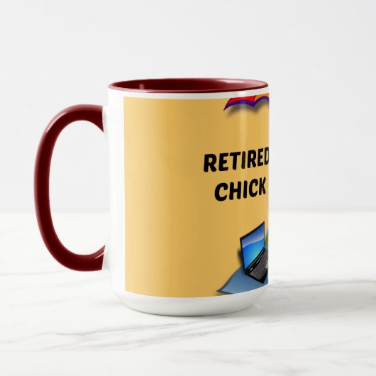 Remüden Chick Tasse (Links)