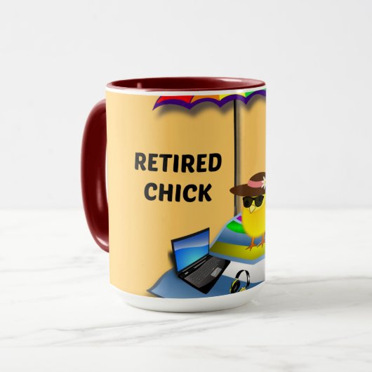 Remüden Chick Tasse (Vorderseite Links)