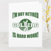 Remüden Golf Lover Karte (Gelbe Blume)