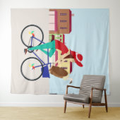 Remüden King Wandteppich (Beispiel (Horizontal))