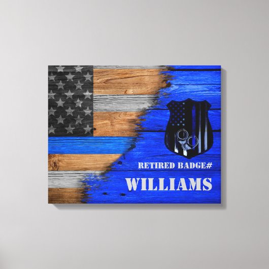 Remüden Officer Canvas Print Leinwanddruck (Vorderseite)